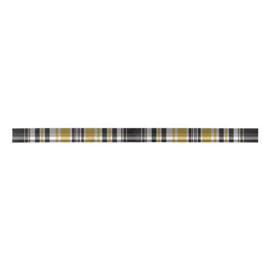 Zwart en gouden speldenband lint (Voorkant)