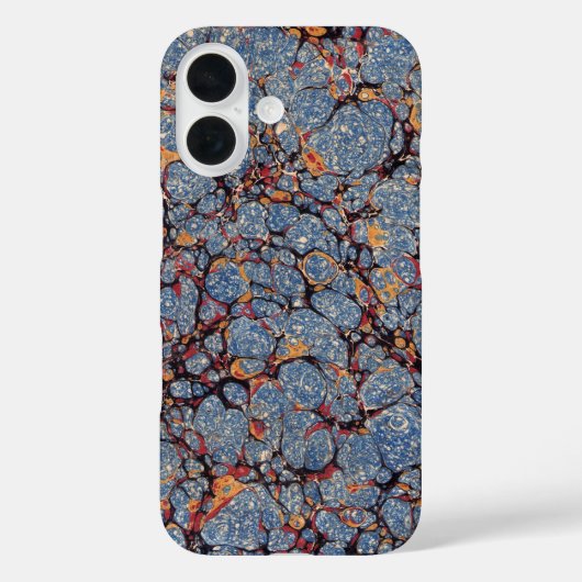  zwart en goudpapier Case-Mate iPhone case (Achterkant)