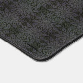 Zwart en grijs haaklook Design Desk Mat HAMbag (Hoek)