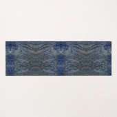 Zwart en grijs patroon yogamat (Achterkant (horizontaal))