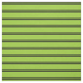 Zwart en groen streeppatroon stof (Swatch)