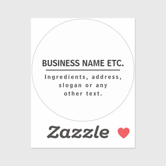 Zwart en helder, multifunctioneel transparant sticker (Vel)