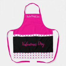 Zwart en helder roze