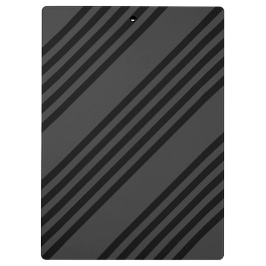 Zwart en houtskool met vijf strippen klembord (Achterkant)