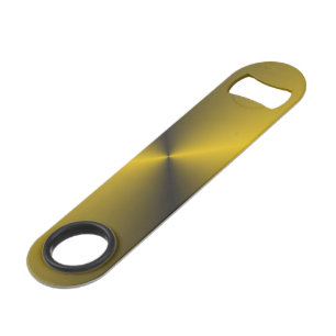 Zwart en levendig goud speed flessenopener