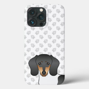 Zwart En Lichtbruine Bontkleurige Korthaar Dachsho iPhone 13 Pro Hoesje