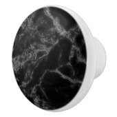 Zwart en lichtgrijs keramische knop (Rechts)