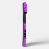 Zwart en paars sterren patroon Hoesje-Mate iPhone  Case-Mate iPhone Case (Achterkant / Rechts)