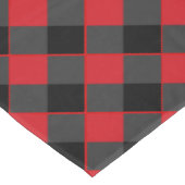 Zwart en rood geplakt - tafelkleed (Gekanteld)