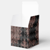 Zwart en Roos Gold Bedankdoosjes (Geopend)