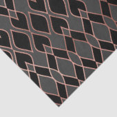 Zwart en Roos Gold Tissuepapier (Detail)