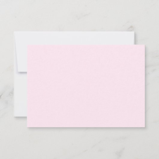 Zwart en roze Dank u voor het mediumtussenvoegsel (Achterkant)