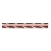 Zwart en Roze Sequins Agaat Lint (Voorkant)