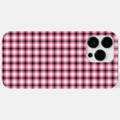 Zwart en roze speldenband Case-Mate iPhone case (Achterkant (horizontaal))
