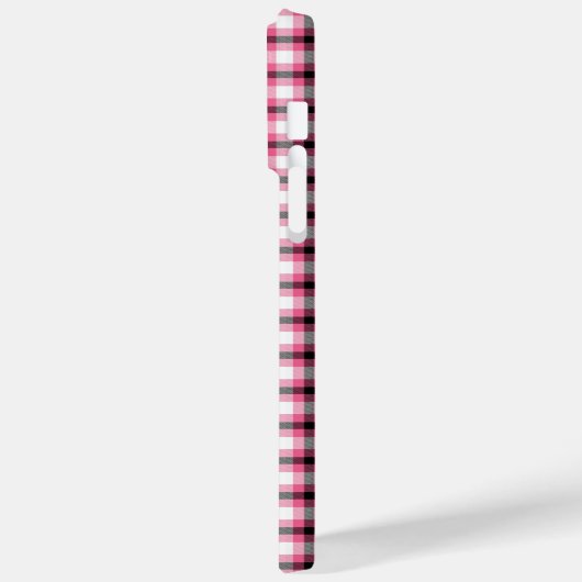 Zwart en roze speldenband Case-Mate iPhone case (Achterkant / Links)