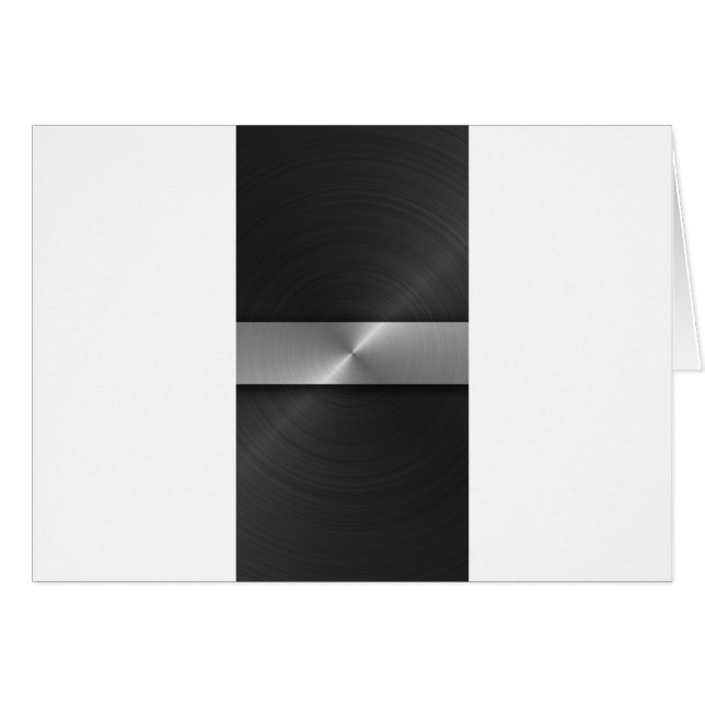 Zwart en staal (Voorkant Horizontaal)