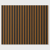 Zwart en Tan Cadeaupapier (Vlak)