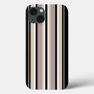 Zwart en Tan iPhone 13 Hoesje