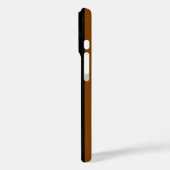 Zwart en Tan Case-Mate iPhone Case (Achterkant / Links)