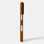 Zwart en Tan Case-Mate iPhone Case (Achterkant / Rechts)