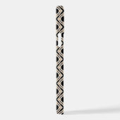 Zwart en Tan iPhone Hoesje (Rechterkant)