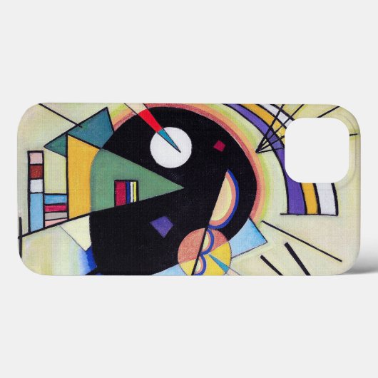Zwart en Violet - Kandinsky Case-Mate iPhone Case (Achterkant (horizontaal))