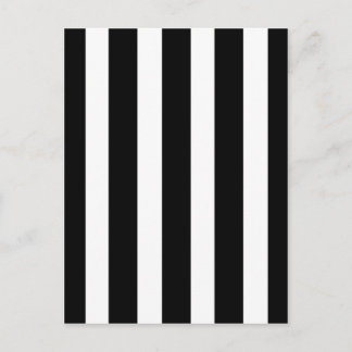 Zwart en wit briefkaart