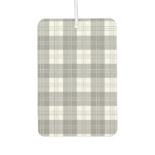 Zwart en wit Buffalo Plaid Luchtverfrisser