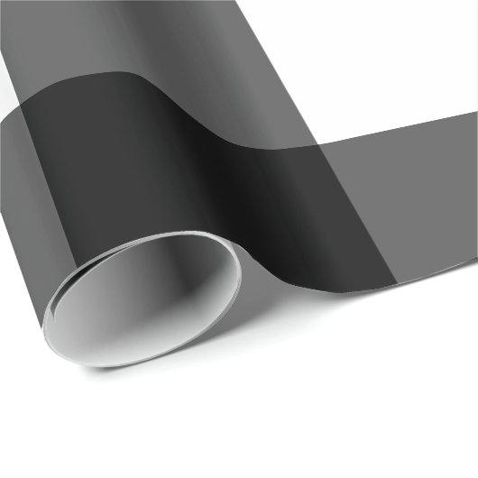 Zwart en wit buffel Overvulpapier Cadeaupapier (Rol Hoek)