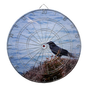 Zwart en wit dartbord