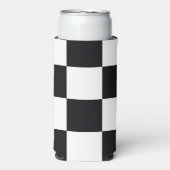 Zwart en wit gebarsten patroon (Seltzer Voorkant)