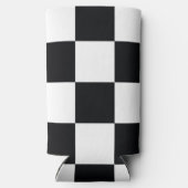 Zwart en wit gebarsten patroon (Achterkant)