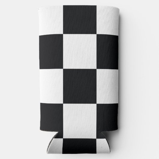 Zwart en wit gebarsten patroon (Achterkant)