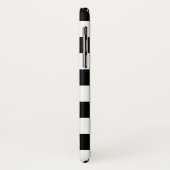 Zwart en wit gebarsten patroon Case-Mate iPhone case (Achterkant/links)