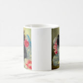 zwart en wit, keukenverf magische mok (Center)