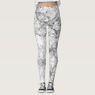 Zwart en wit modern leggings