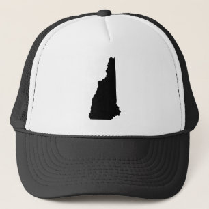 Zwart en Wit New Hampshire Trucker Pet