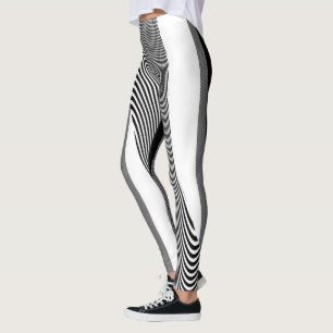 Zwart en wit ontwerp voor kunst, Leggings
