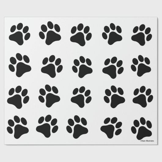 Zwart en wit papier voor het ompakken van printerp (Vlak)