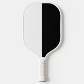 Zwart en wit pickleball paddle (Voorkant)