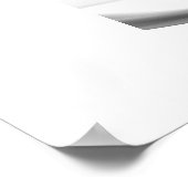 Zwart en wit poster (Hoek)