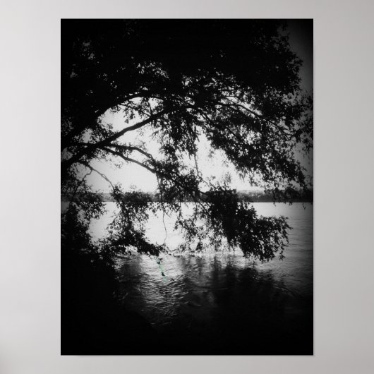 Zwart en wit poster (Voorkant)