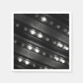 Zwart en wit servet (Voorkant)