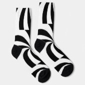 Zwart en wit sokken (Rechts)