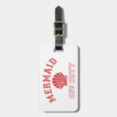 Zwart en wit strepe, speciaal Bagagelabel (Voorkant verticaal)