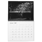 Zwart. en witte agenda kalender (Jan 2027)