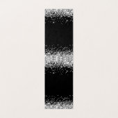 Zwart en Zilver Glitter Ketting Display Kaarten (Binnenkant ongevouwen)