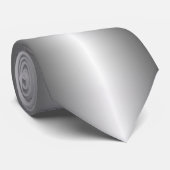 Zwart fade kleurenStropdas - wit Stropdas (Opgerold)