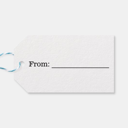 Zwart, Faux Gold 60th Birthday + Aangepaste naam Cadeaulabel (Achterkant Horizontaal)