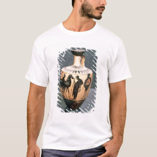 Zwart-figuur Attische vaas, vijfde eeuw voor Chris T-shirt